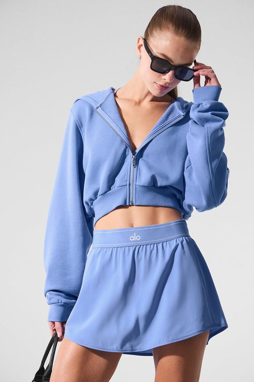 Alo Yoga Sweet Escape Zip Up Hoodie - M